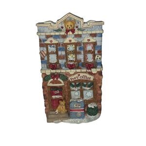 Enesco Cherished Teddies Winter Post Office Display Our Cherished Neighborhood